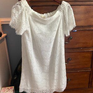 NEVER WORN white lace dress